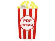 3D Cartoon Popcorn Full Wrapping Soft Shell of Silica Gel for iPhone 5 5S Assorted Colors