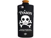 Europe and The United States Tide Brand Personality Skull Bottle Silicone Couple Back Cases for iPhone6 Plus 6S Plus Assorted Colors