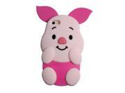 Love Powder Big Ear Pig Silicone Mobile Phone Shell for iPhone6 Plus 6S Plus Assorted Colors
