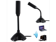 Portable Studio Speech Mini USB Microphone Stand Mic With Holder For Microfono Computer Microphones For PC Laptop Microfone