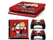 Celeden Ps4 Designer Skin Decal For Playstation 4 Console System And Ps4 Wireless Dualshock Controller - Fallout 4 - Nuke Cola