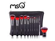 MSQ 2016 New Arrival 12Pcs Make up Brush Top Quality Synthetic Hair Brush Professional Beauty Makeup Brush for your beauty