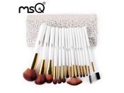 MSQ Professional 15pcs Makeup Brushes Set Cosmetic Tool For Fashion Beauty