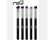 MSQ High Quality 5PCS Synthetic Hair Makeup Brushes Travel Comestic Brush Tool Kit