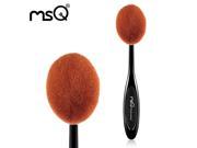 MSQ New Arrival Single Tooth Brush Style Blusher Makeup Brush Soft Synthetic Hair Plastic Handle