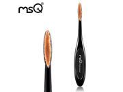 MSQ New Arrival Tooth Eyebrow Makeup Brush High Quality Synthetic Hair With Plastic Handle