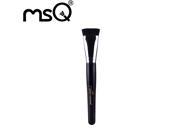 MSQ Single Professional Synthetic Hair Flat Contour Foundation Contour Makeup Brush Black Wood Handle Pincel Maquiagem