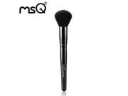 MSQ New Product Single Black Synthetic Blush Makeup Brush Big Wood Handle Cosmetic Make up kit