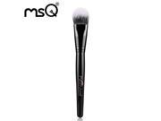 MSQ New Product Single Foundation Black Synthetic Makeup Brush Big Wood Handle Cosmetic Make up ki