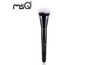 MSQ New Product Single Foundation Black Synthetic Makeup Brush Big Wood Handle Cosmetic Make up kit