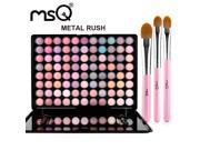 MSQ Professional Permanent 88 Color Eyeshadow Makeup Palette Matte Shimmer Metallic Luminous For Beauty