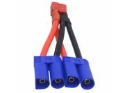 ESC XT Anti Slip T Plug Female to Y EC5 Male Parallel harness adapter 12 2 wire