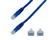 NavePoint CAT5e UTP Ethernet Network Patch Cable 14 Ft Blue