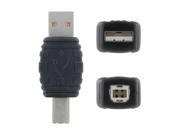 NavePoint USB 2.0 Type A Male to Type B Male Adapter