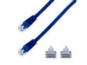 NavePoint CAT5e UTP Ethernet Network Patch Cable 7 Ft Blue