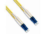 NavePoint LC LC Fiber Optic Patch Cable Duplex 9 125 Singlemode 50M Yellow