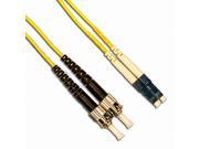 NavePoint LC LC Fiber Optic Patch Cable Duplex 9 125 Singlemode 3M Yellow