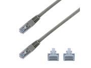 NavePoint CAT5e UTP Ethernet Network Patch Cable 10 Ft Gray