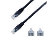 NavePoint CAT5e UTP Ethernet Network Patch Cable 3 Ft Black