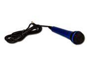 NavePoint Dynamic Professional Microphone Mic Uni Directional Wired DJ PA Karaoke Blue
