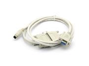 SainSmart SC09 SC 09 Cable RS232 to RS422 adapter for Mitsubishi MELSEC FX A series PLC White