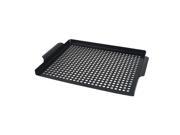 Arctic Monsoon Grilling Grid Non Stick Coated Grill Trooper pan Black