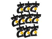 10 x Plastic Rotating Water Cooling Sprinkler Micro Nozzle for Garden Animal