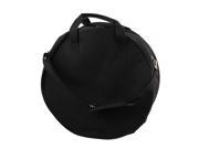 BQLZR 600D Black Waterproof Oxford Cloth Padded Snare Drum Bag 17.3 x 7.08