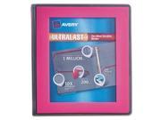 Avery UltraLast Heavy Duty View Binder with One Touch Slant Rings AVE79743