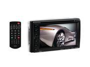 6.5 Double DIN In Dash DVD MP3 CD AM FM Receiver with Bluetooth R BV9376B