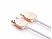 Zinc Alloy Rose Gold Hight Speed HDMI Cable with Ethernet