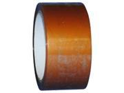 2 x 55 Yd Clear 2.3 mil Polypropylene Box Sealing Tape with Natural Rubber Adhesive Case of 36 Rolls