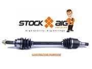 StockAIG SES207136 Front PASSENGER SIDE Complete CV Axle