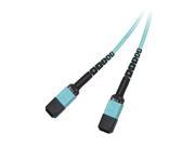 MTP MPO to MTP MPO 40 Gigabit Multimode 12 Fiber Patch Cable 7 meters