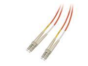 LC to LC Multimode Duplex 50 125 Fiber Patch Cable 10 meters