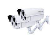 2 Pack Foscam HT9873P Outdoor Night Vision 1.0MP HD Security IP Camera Motion Detection