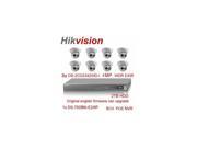 Hikvison DS 7608NI E2 8P 8CH POE NVR With 2TB HDD 8x DS 2CD2342WD I 4MP IR Camera 2.8mm Lens