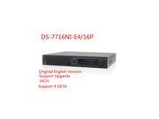 Original Hikvision DS 7716NI E4 16P 16ch 16 POE Ports NVR English Can Be Upgrade