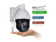 960H 700TVL AHD CCTV Security Camera Outdoor PTZ color Night Vision 3X zoom
