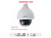 Dahua SD50430U HNI IP Network Camera 4MP 30x Zoom Support PoE Auto tracking IVS IP67 PTZ Camera