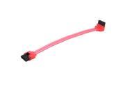 6 inch SATA3 SATA III 6Gb s Serial ATA DATA cable w latch Locking 90 Degree to 180 Degree for Hard Drive Disk HDD SSD UV Red