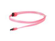 24 inch SATA3 SATA III 6Gb s Serial ATA DATA cable w latch Locking for Hard Drive Disk HDD SSD UV Red