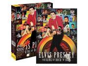 Elvis Albums Collage 1000 Piece Puzzle by NMR Calendars