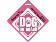 Funky Dog on Board Cherry Air Freshener by Magnet Steel Inc.