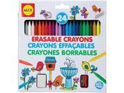 Erasable Crayons 24 Piece Set by Alex
