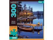 Darrell Bush Crescent Moon Bay 300 Piece Puzzle by Buffalo Games