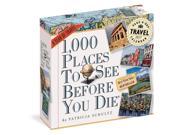 1000 Places To See Desk Calendar by Workman Publishing