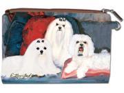 Maltese Zipper Pouch by Best Friends by Ruth Maystead