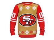 NFL San Francisco 49ers XL Ugly Sweater by Forever Collectibles