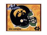 Iowa Hawkeyes Helmet 3 in 1 350 Piece Puzzle by Late For The Sky Production Co.